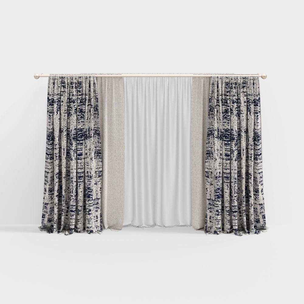 Set space-curtain