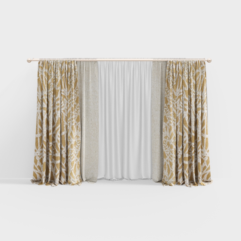 Set space-curtain