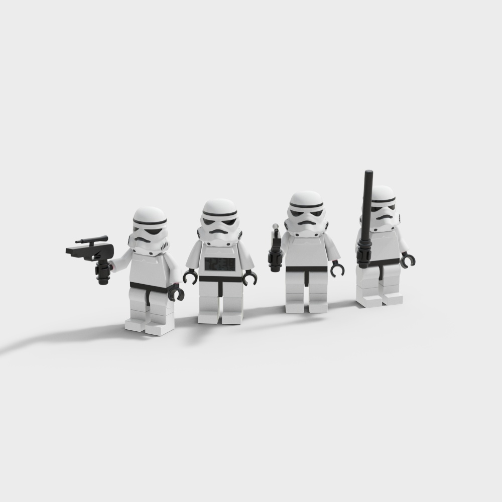 Interstellar Guard Squad 3D model