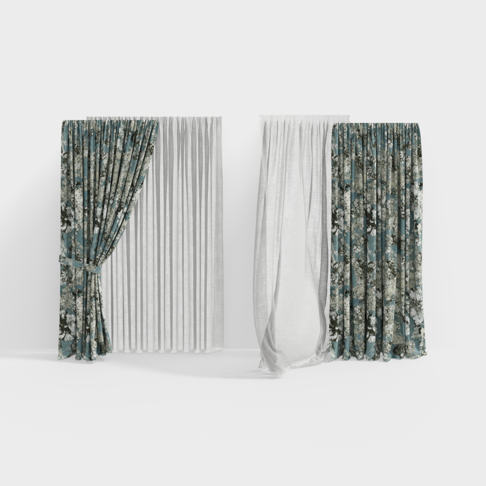 Ensemble espace-rideau