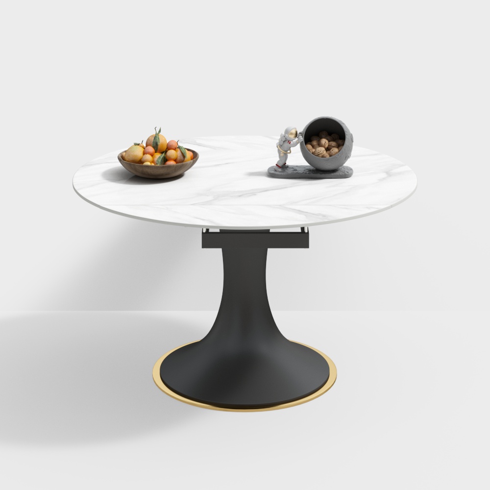 Youjia Miao with Italian minimalist dining table 185889492