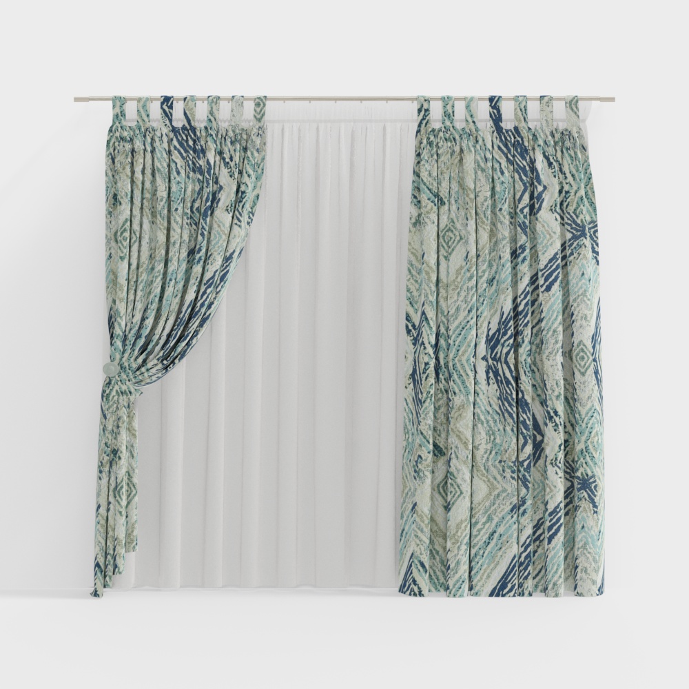 Ensemble espace-rideau