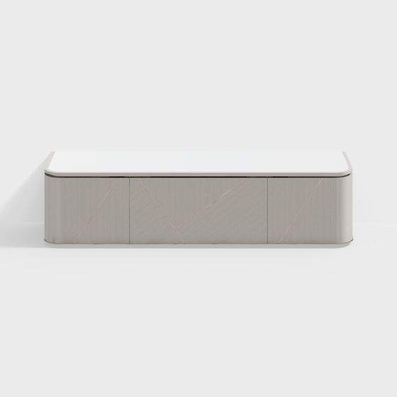 Urban Bench 3D model - Minimalist Design