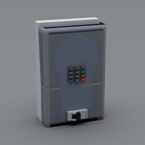 Secure Vault 3D model for Modern Design
