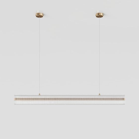 Linear Light Fixture 3D model