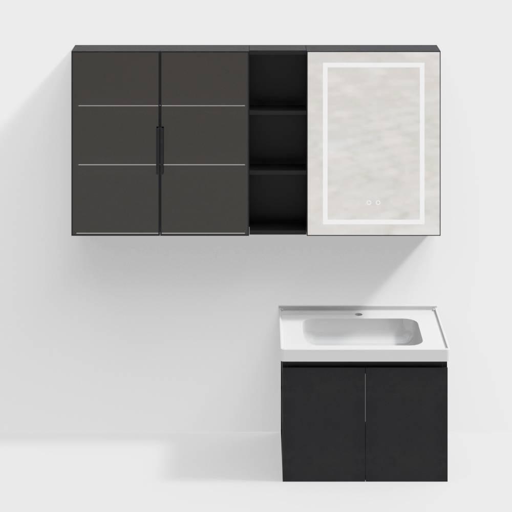 Bathroom Cabinet combined bathroom Cabinet