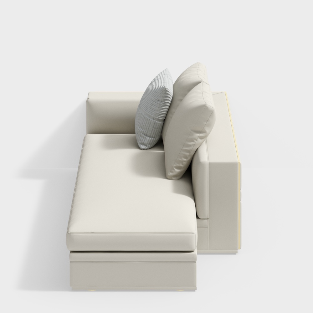 Canapé luxueux abordable en cuir