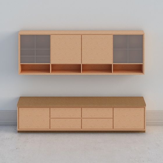 City Light Cabinet 3D model for Modern Spaces