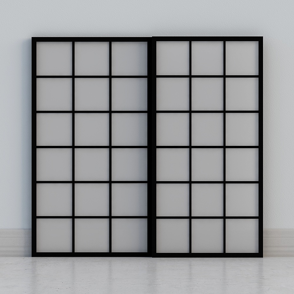 Porte vitrée coulissante 006