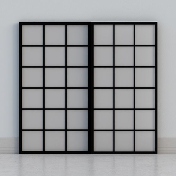 Porte vitrée coulissante 006