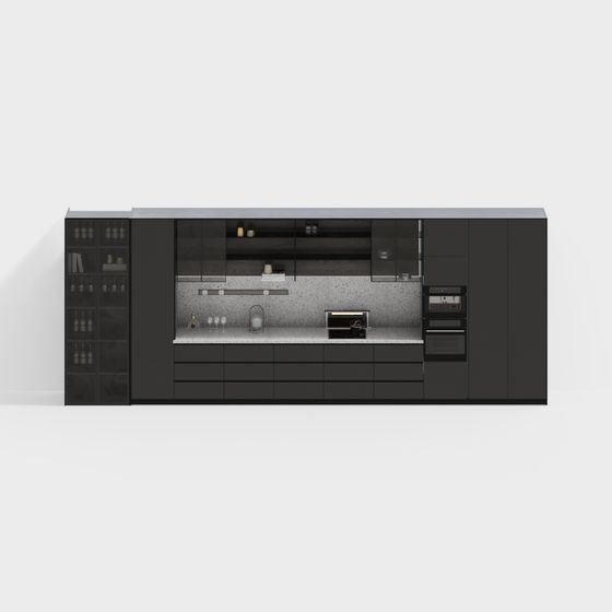 Urban Bar 3D Model for Modern Design