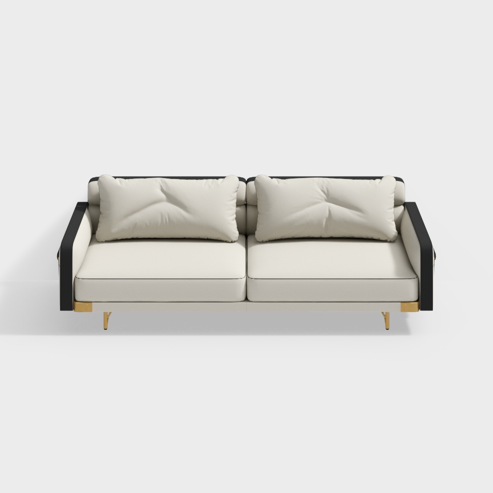 有家妙與意大利輕奢風格 Visionnaire 孟菲斯直式雙人沙發 185892015