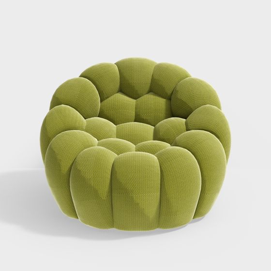 Bubble Chair 3D model for Creative Spaces