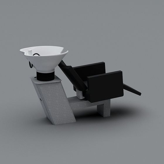 Urban Sink Low-Poly 3D Model Design