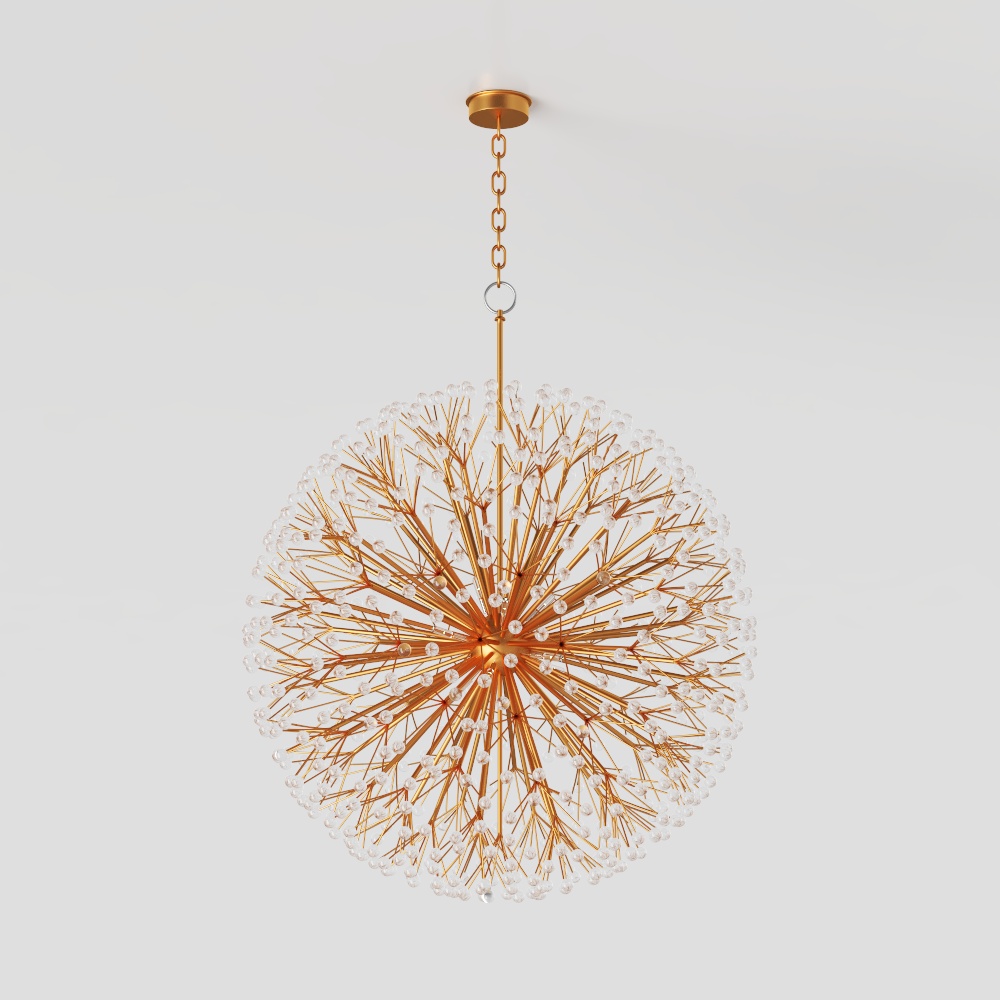 Dandelion Sputnik 3D Model for Modern Interiors