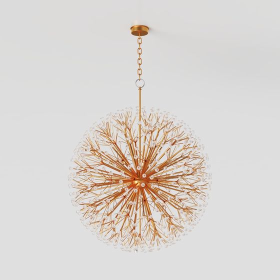 Dandelion Sputnik 3D Model for Modern Interiors
