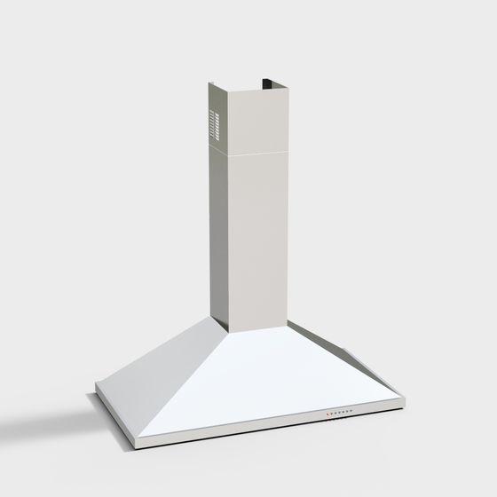 Minimalist Kitchen Extractor Hood 3D model