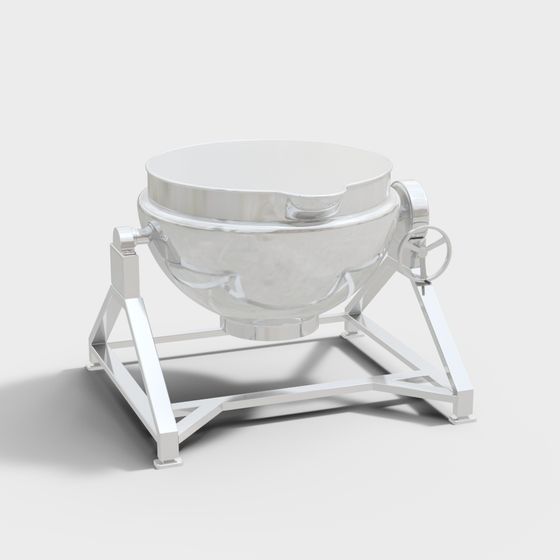 Industrial Blender 3D model with Unique Design