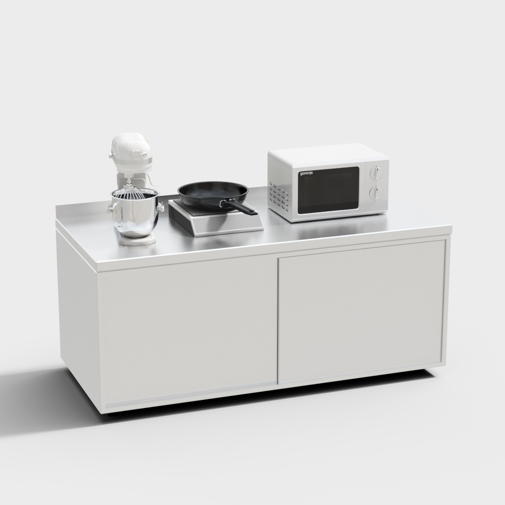 Modern kitchen equipment