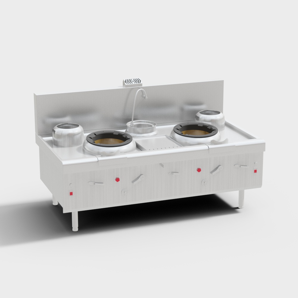 Modern gas stove
