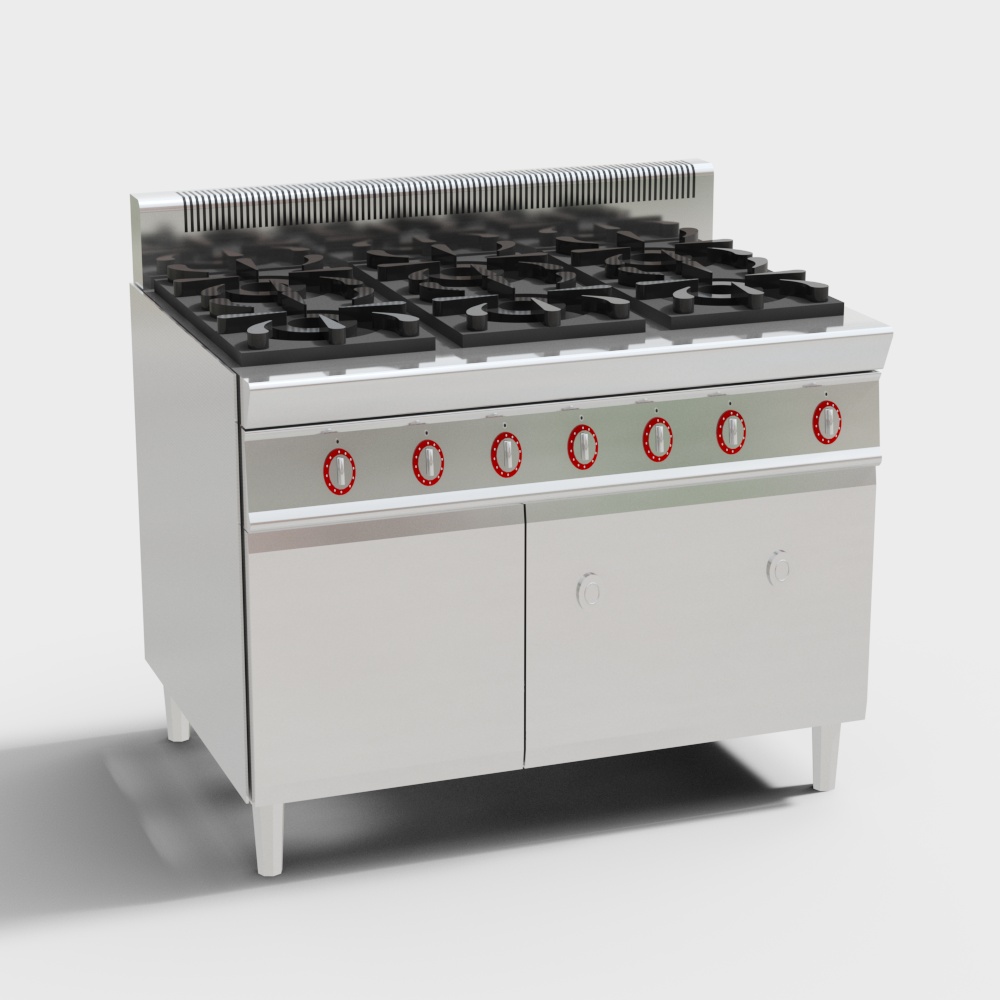 Modern hotel restaurant kitchen facilities