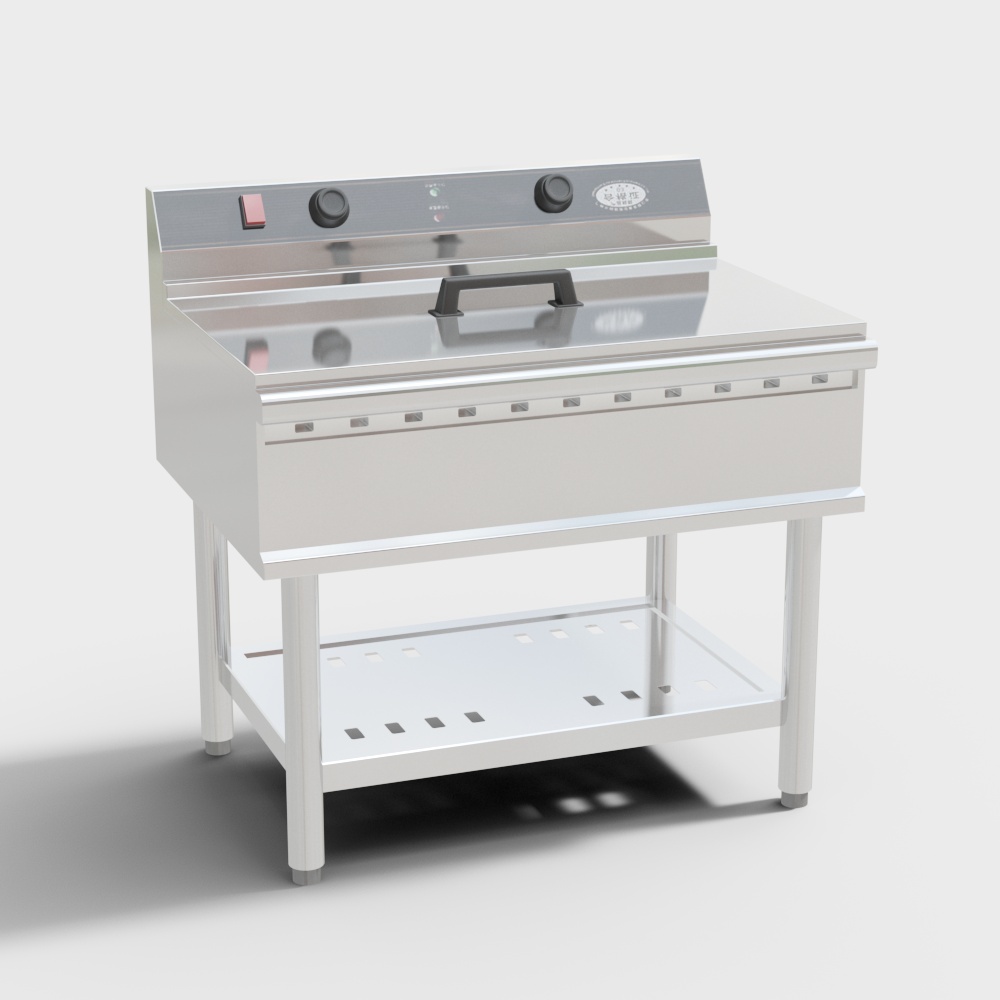 Modern hotel restaurant kitchen facilities