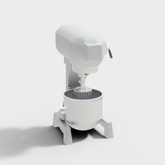 Minimalist 3D Blender Model for Modern Kitchens