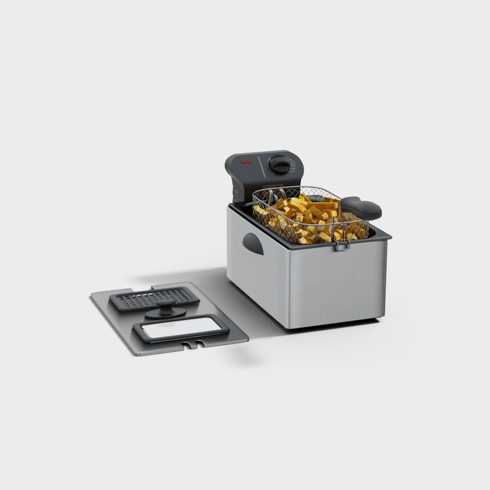 Machine à frites moderne
