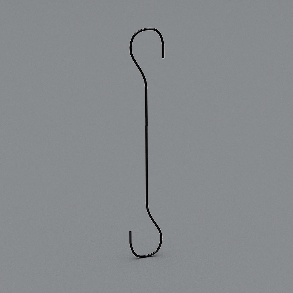 Hanging iron chain.2 picture rail