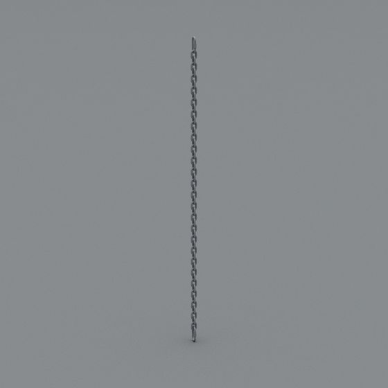 Elegant Low-Poly Chain 3D model