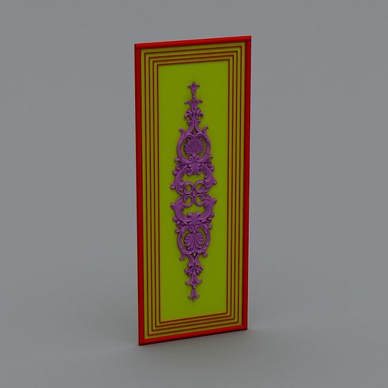 Elegant Low-Poly Decorative 3D Model