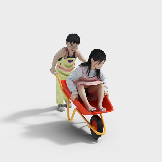 Childhood Joy 3D Model