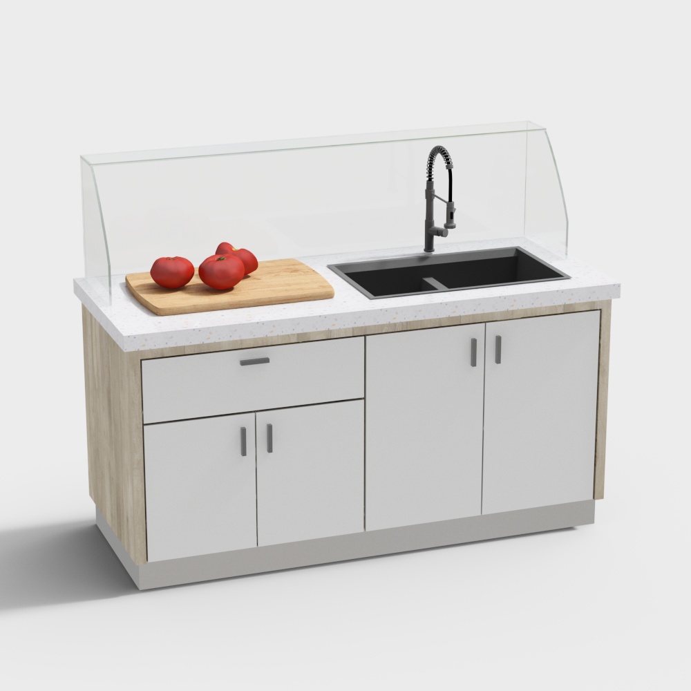 모던 과일 절단 테이블