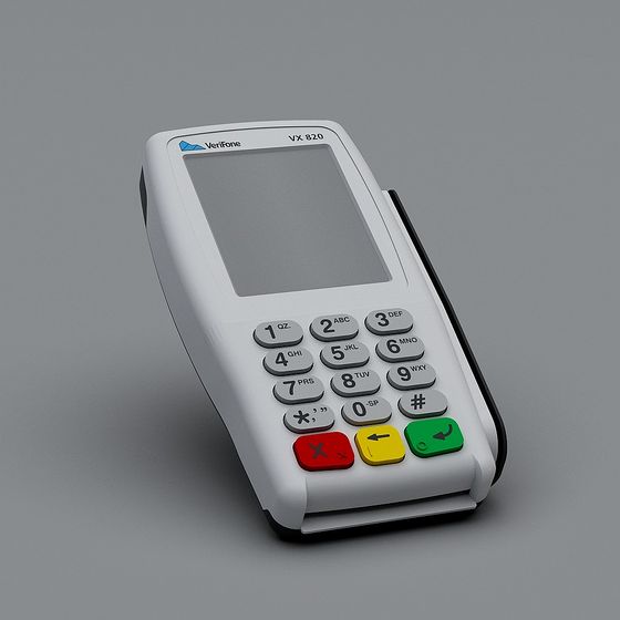 VeriFone VX 820 Payment Terminal 3D model