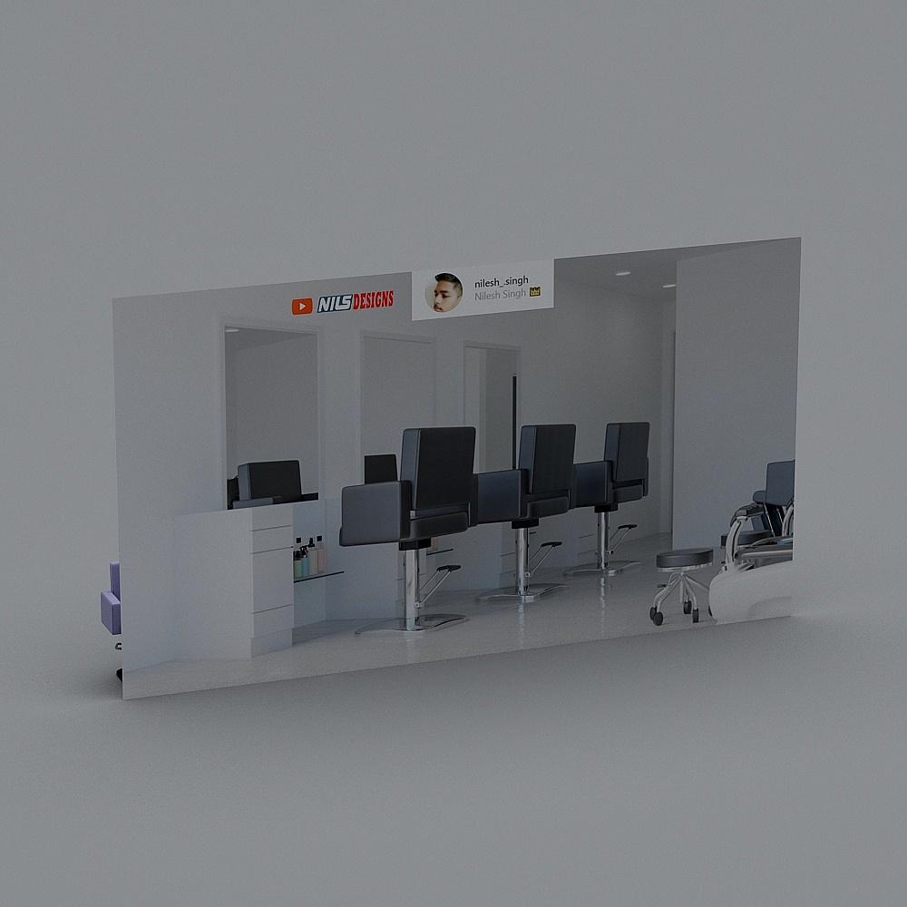 Urban Salon 3D model