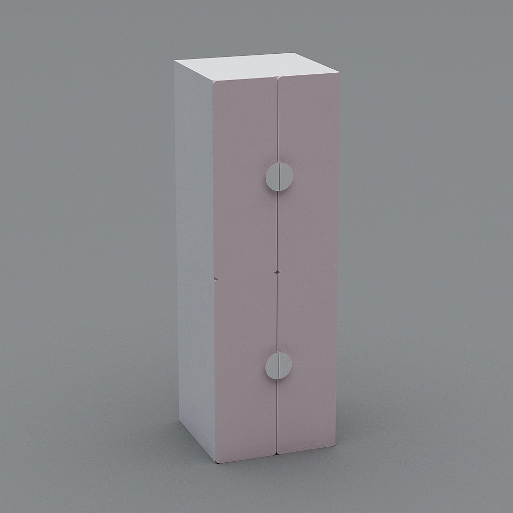 Urban Alley Storage Cabinet 3D model