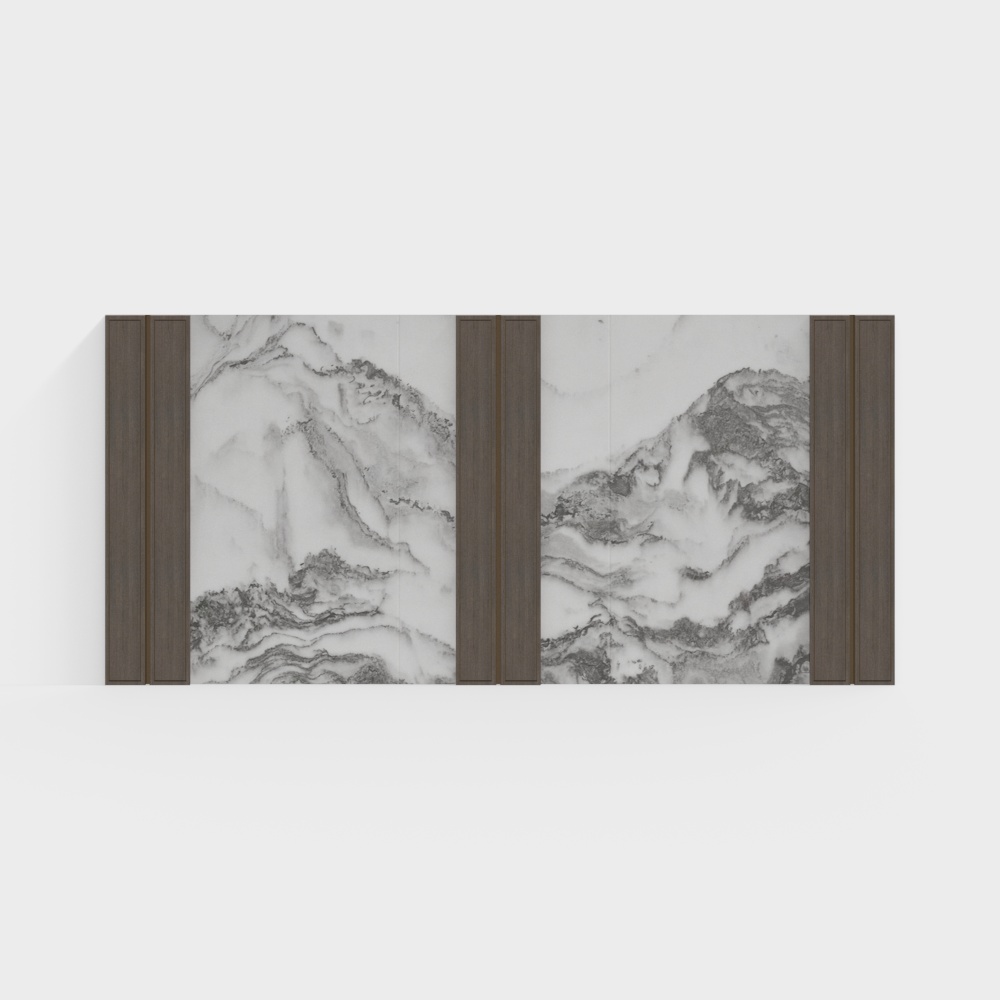 Hotel new Chinese style background wall