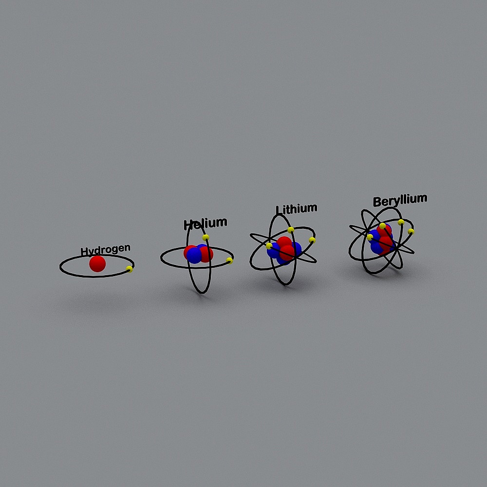 Exciting Journey into the Atomic World 3D Model
