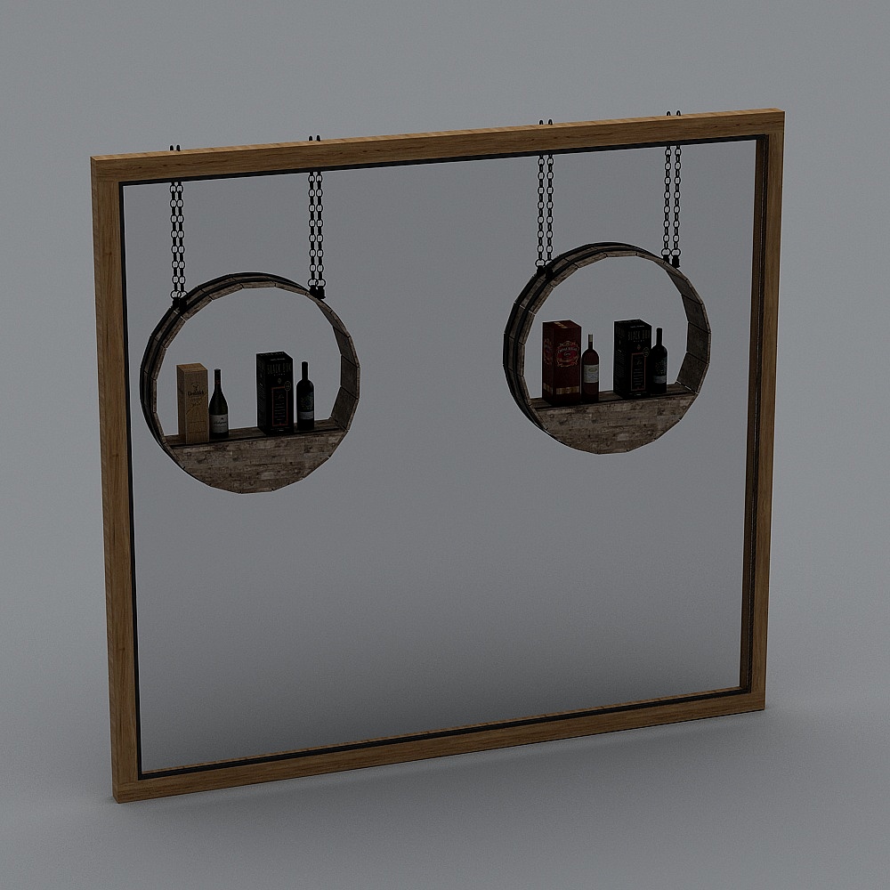 Trưng bày vách tường rượu vang