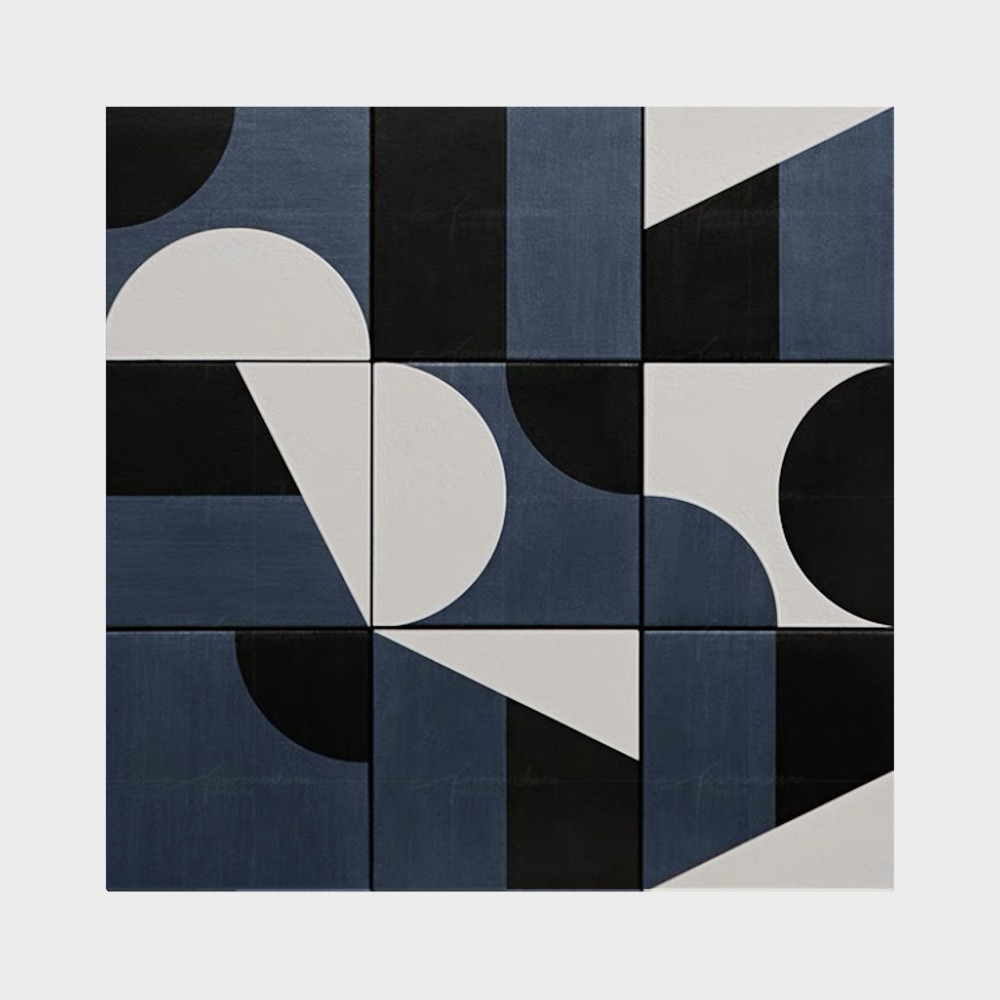 Abstract Geometric Puzzle 3D Model – Low-Poly Colorful Design