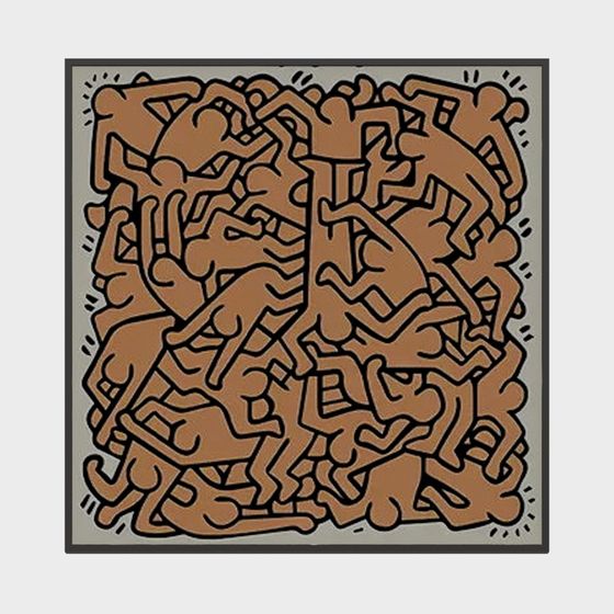 Crowd Scene 3D Model