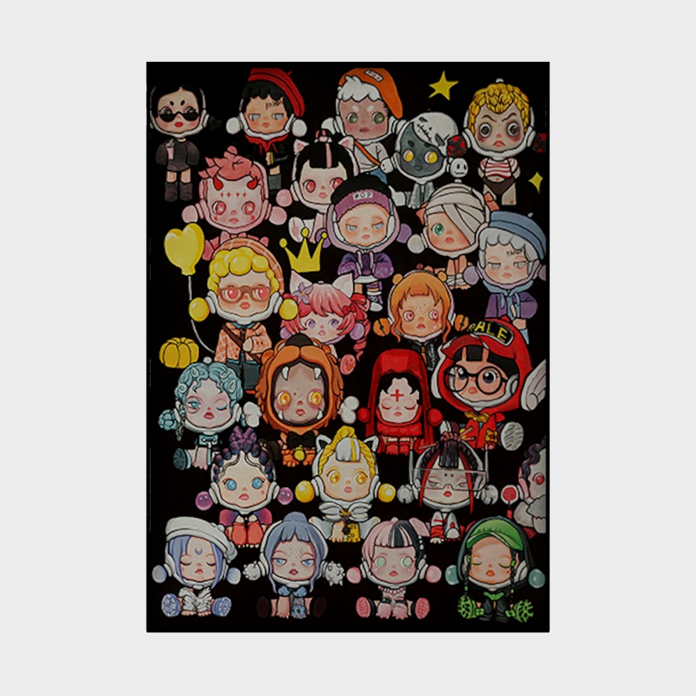 Chibi Characters 3D Model Pack