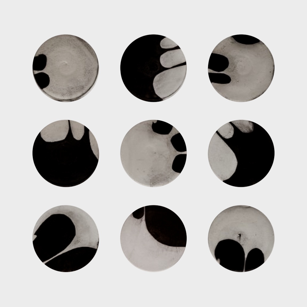 Modern Circular Combination Decorative Painting