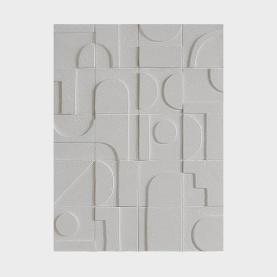 Geometric Dream 3D model for Unique Interiors