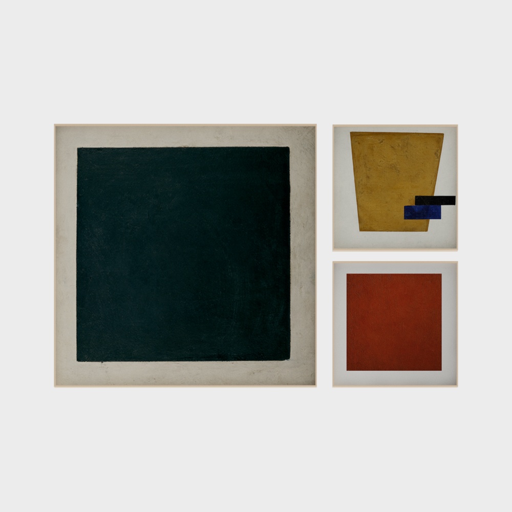 Abstract Colorful Geometry Gallery 3D Model – Low-Poly Art