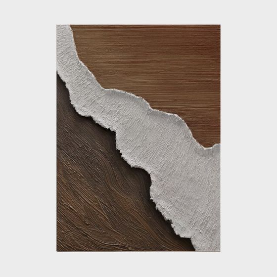 Cracked Wood Plank 3D model