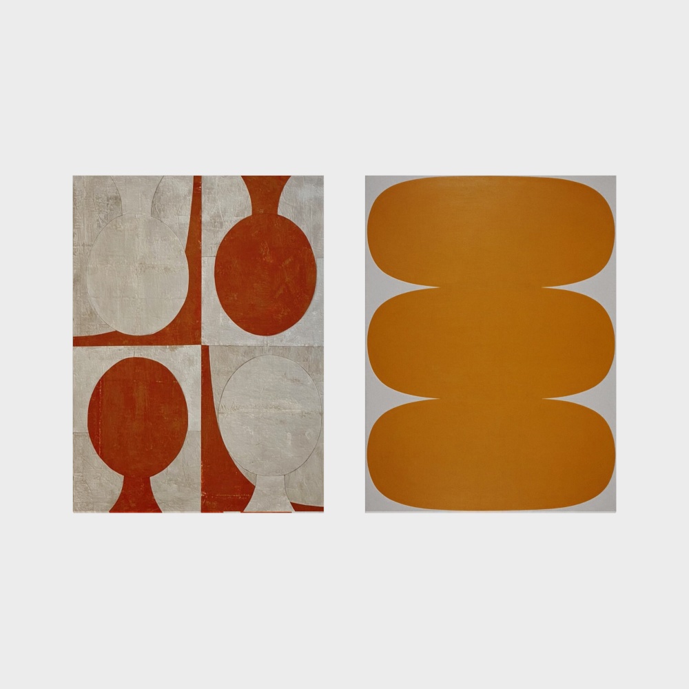 侘び寂び風の絵画