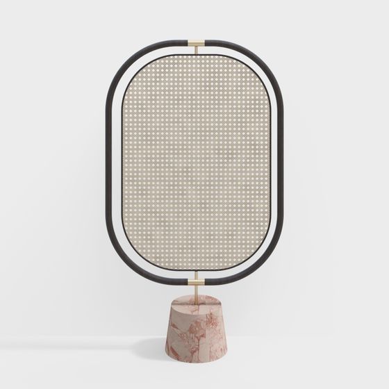 Marble Perforated Panel 3D model