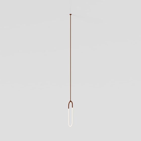 Elegant Pendant Light 3D model for Creative Spaces