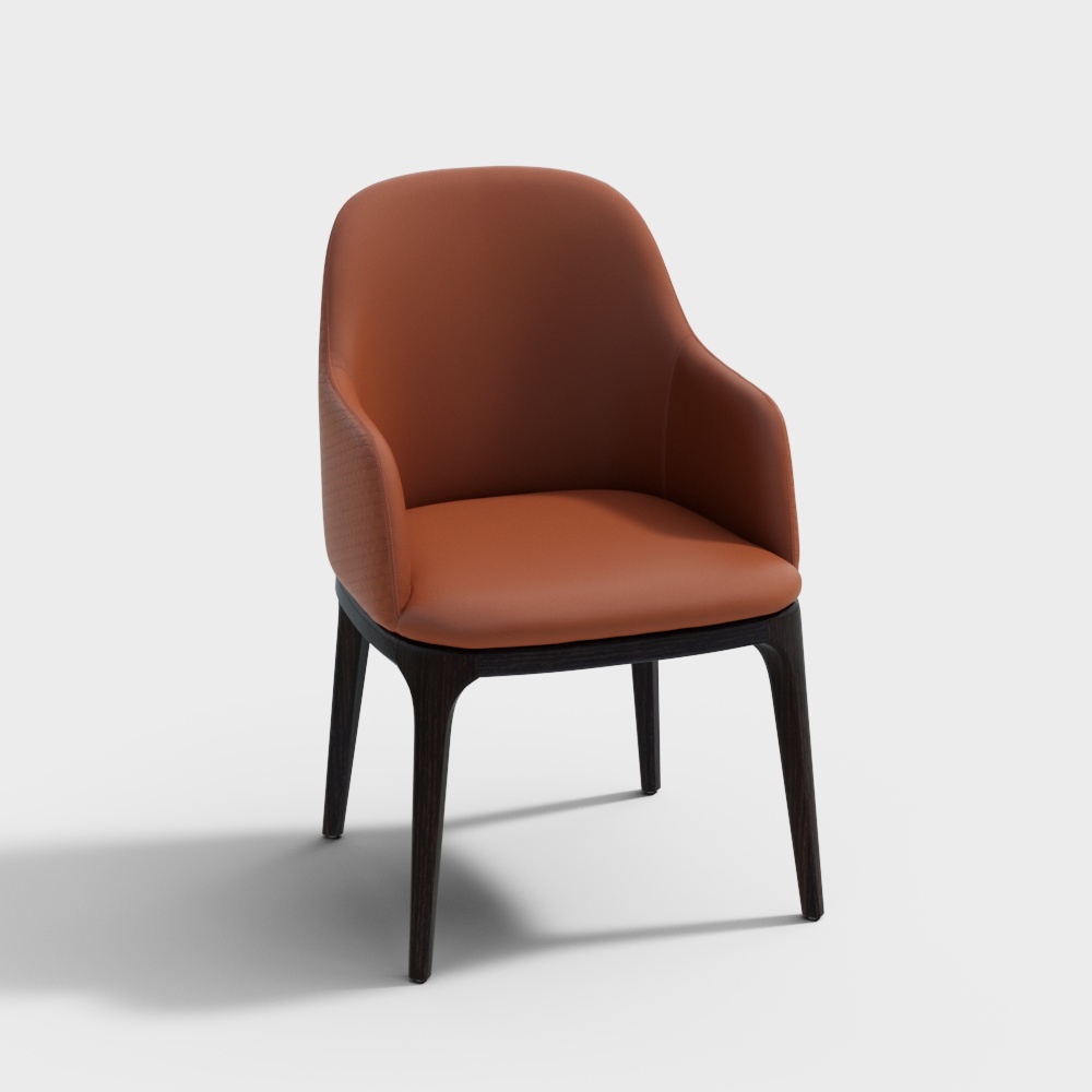 Kursi dining chair-3d